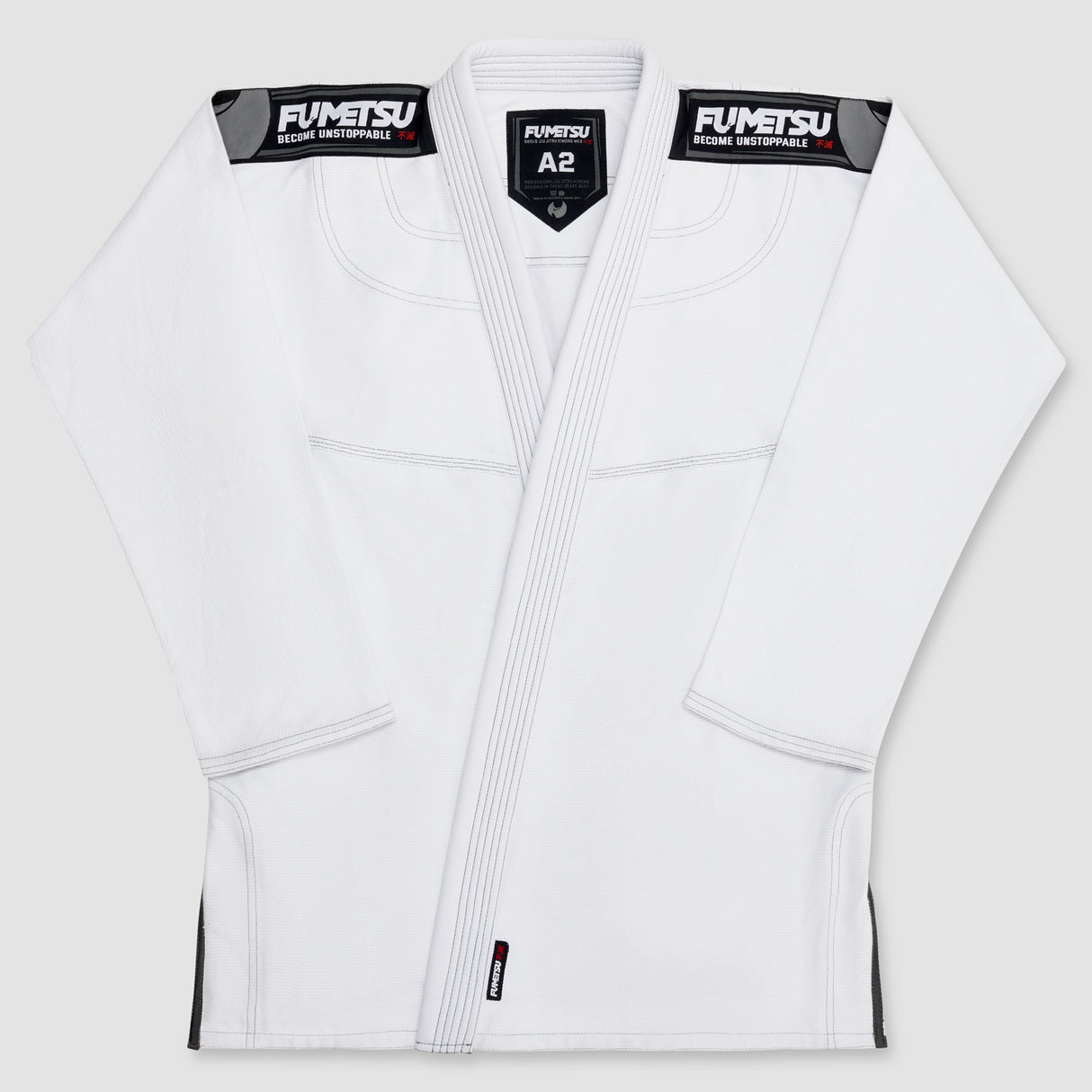 White Fumetsu Shield MK2 Kids BJJ Gi   