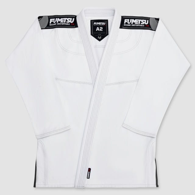 White Fumetsu Shield MK2 Kids BJJ Gi   