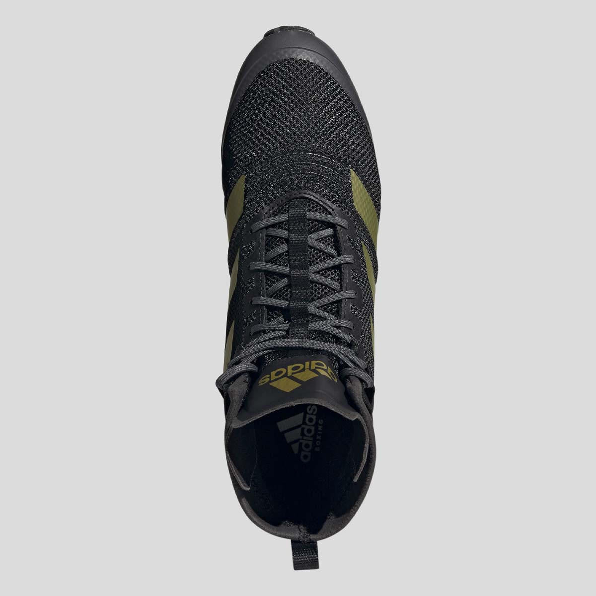 Black/Gold Adidas Speedex 18 Boxing Boots 2022
