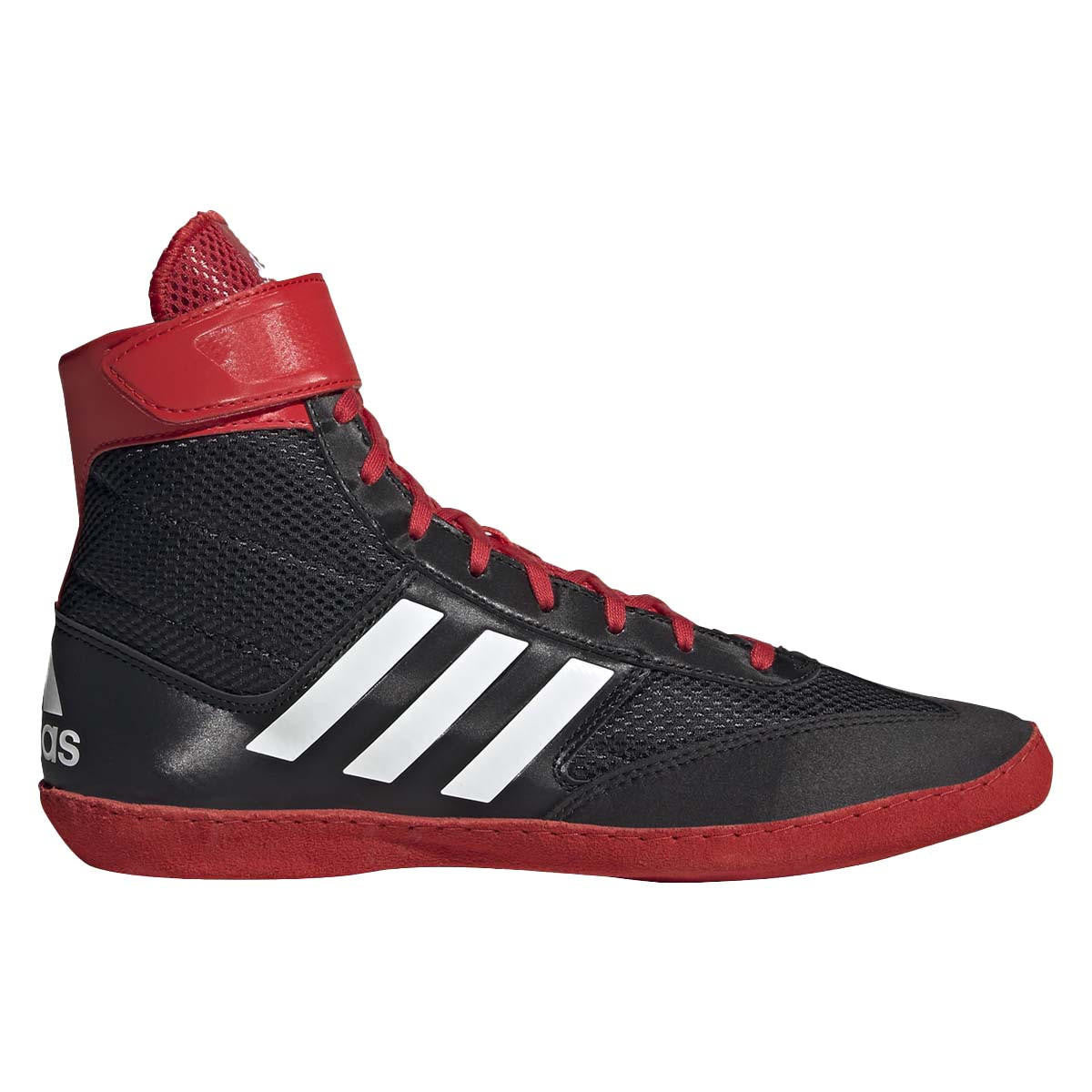Adidas Combat Wrestling Boots Black/Red from Made4Fighters
