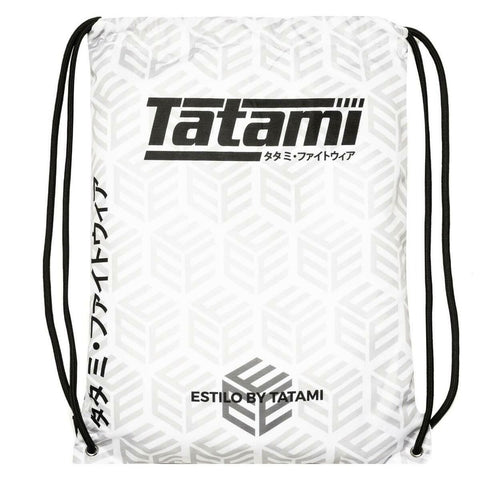 Tatami Fightwear Estilo Black Label Mens BJJ Gi White on White TATEBL005WW