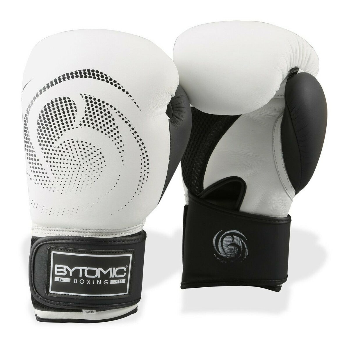 White Bytomic Legacy Leather Boxing Gloves   