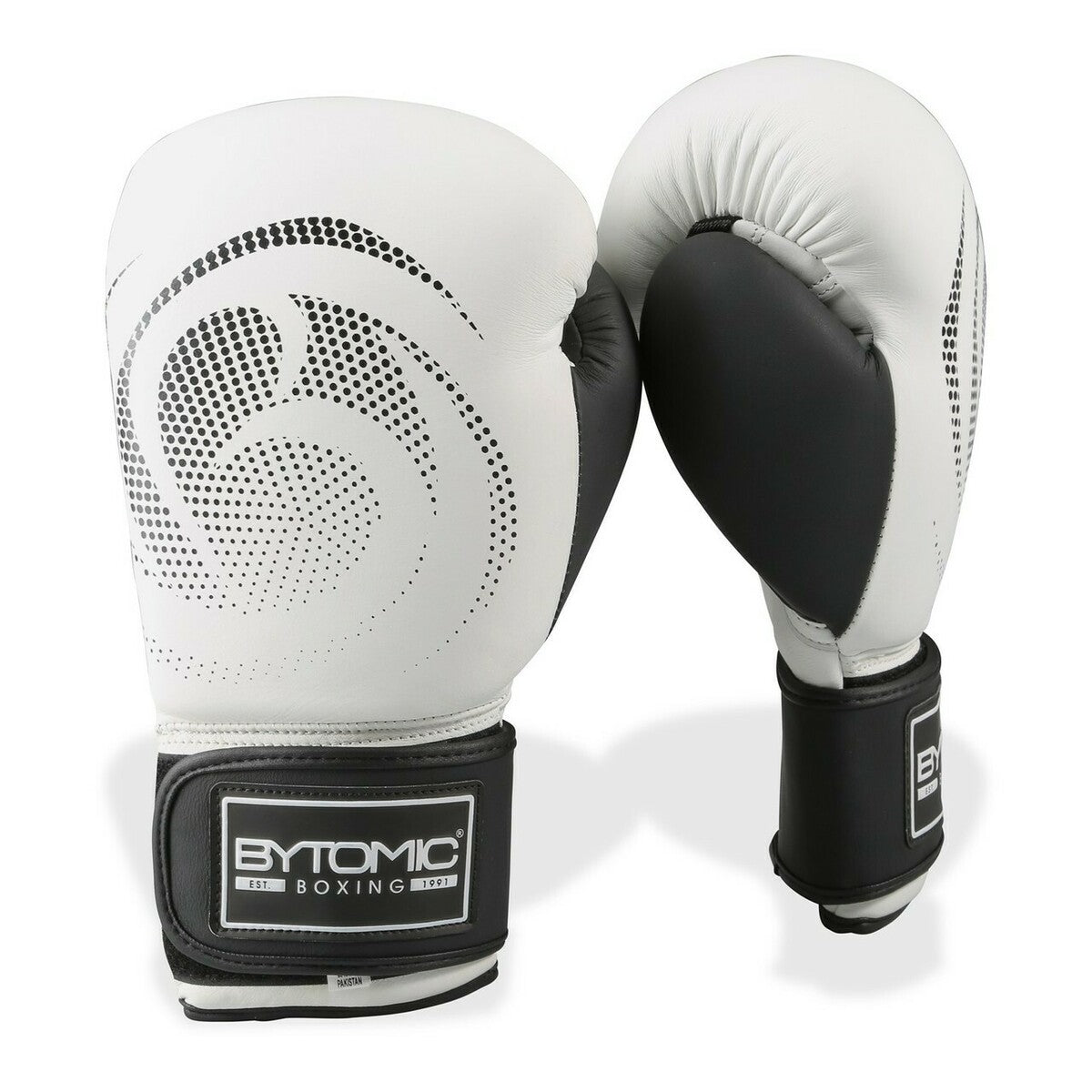 White Bytomic Legacy Leather Boxing Gloves   