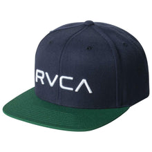 RVCA Twill Snapback Cap PQ5CPRC-RVF9