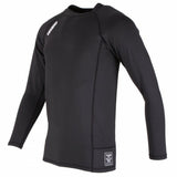 Black Tatami Fightwear Nova Basic Long Sleeve Rash Guard   