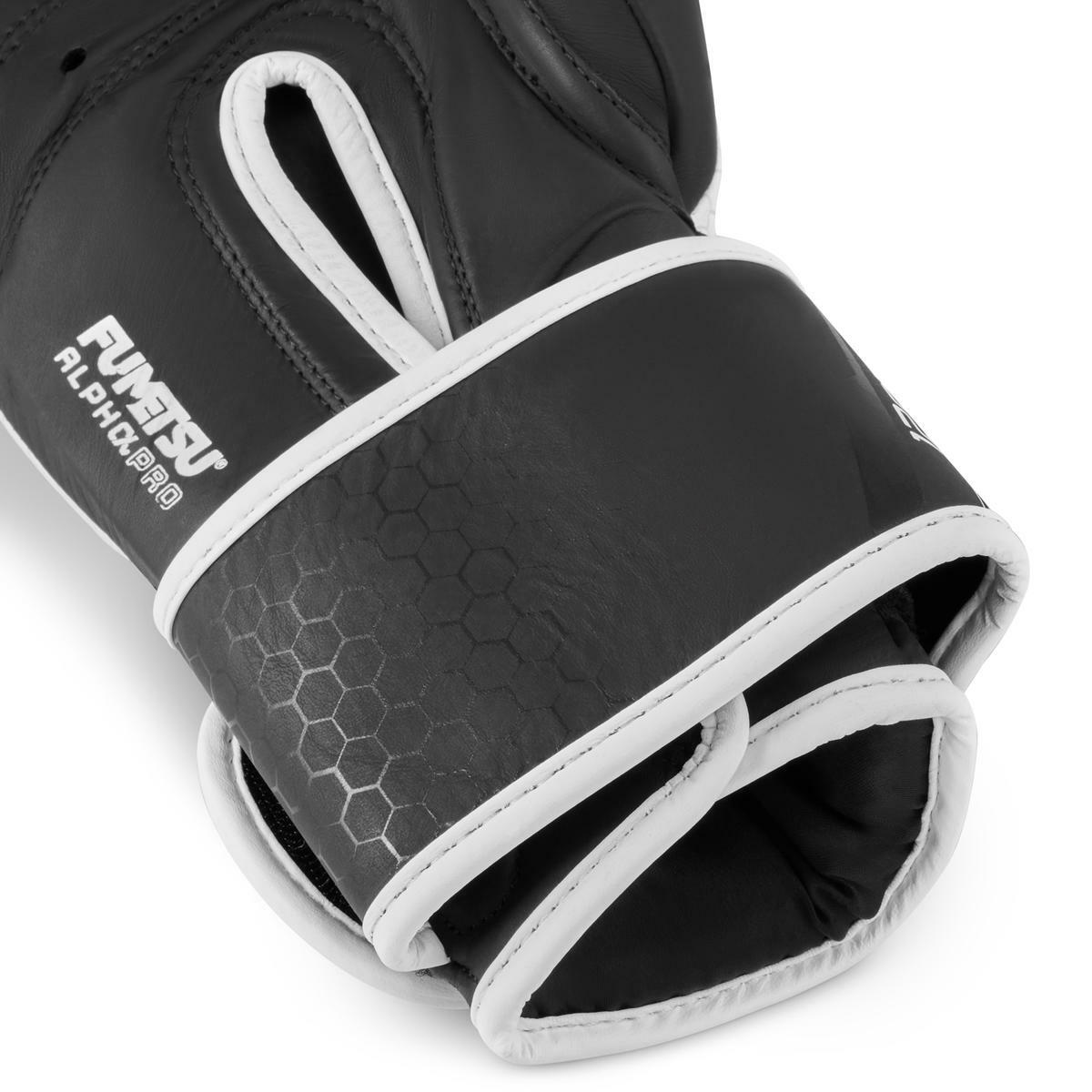 White Fumetsu Alpha Pro Boxing Gloves   