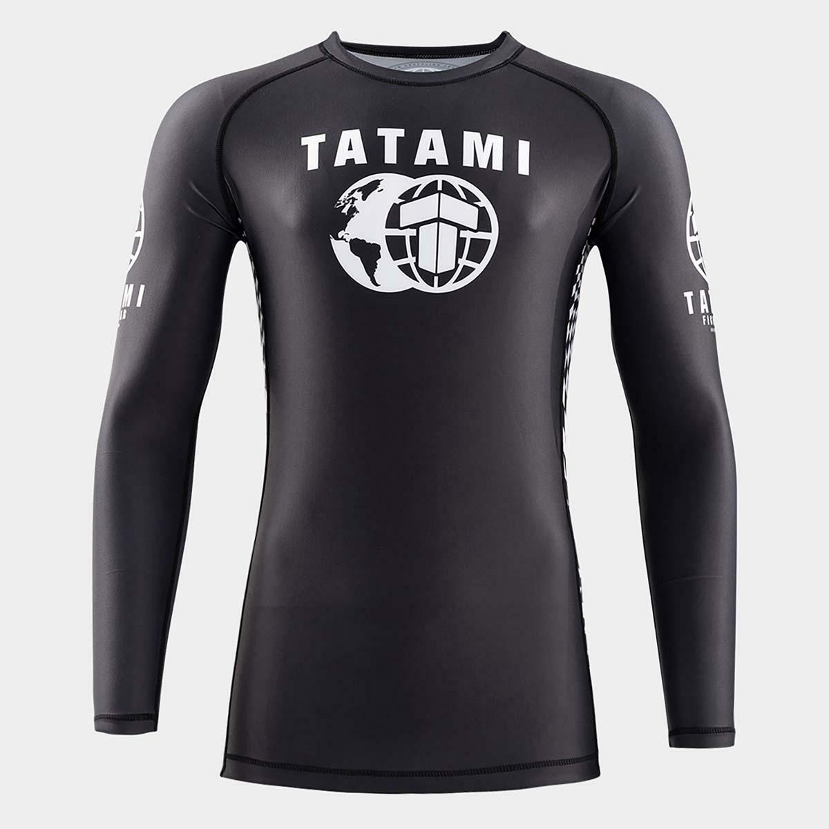 Tatami Raid Long Sleeve Rash Guard TATRG1160BK