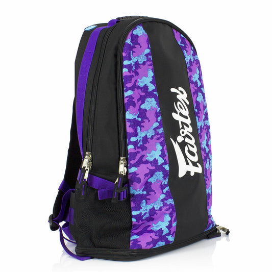 Purple Fairtex BAG4 Camo Rucksack