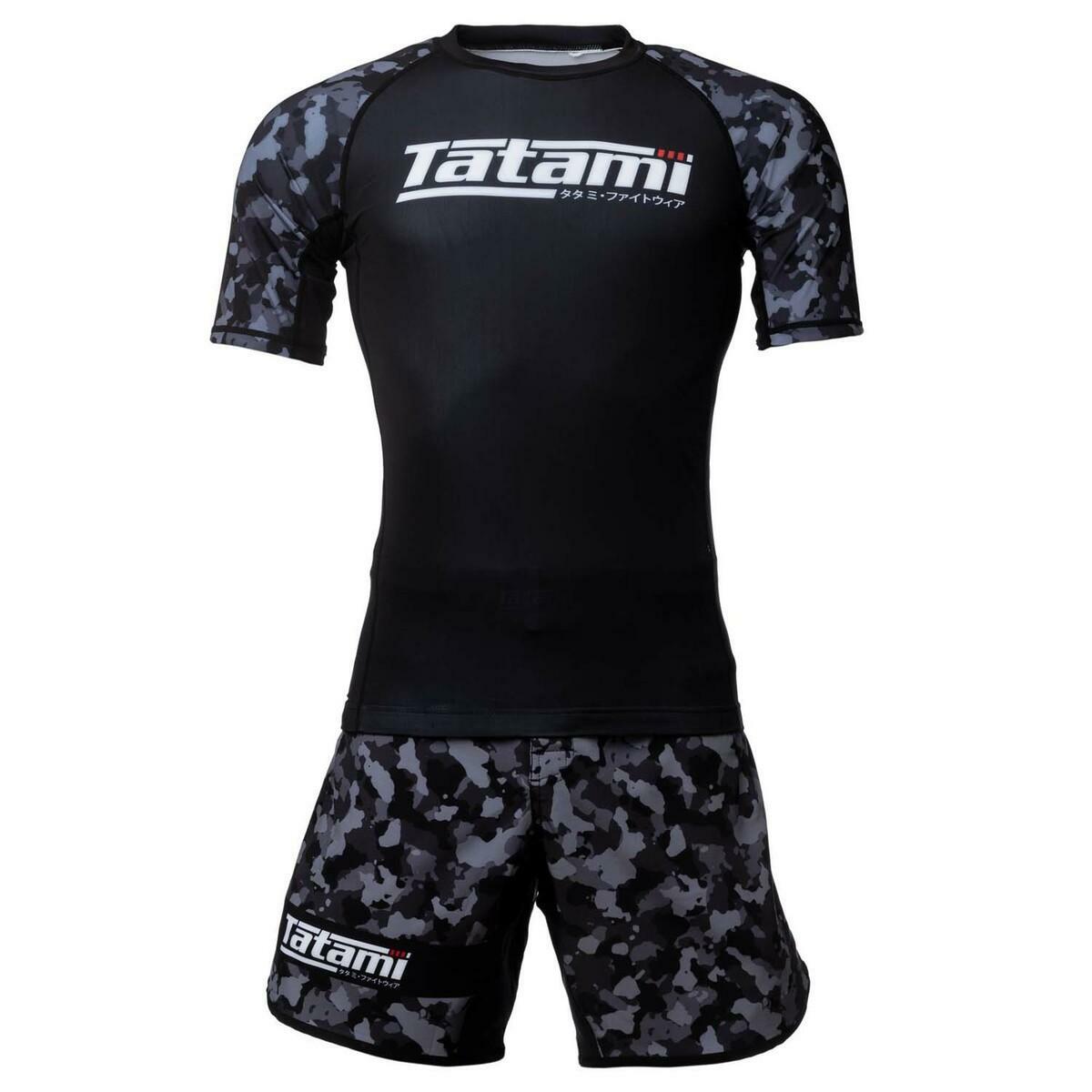 Camo Tatami Fightwear Recharge Short Sleeve Rash Guard   