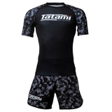 Camo Tatami Fightwear Recharge Short Sleeve Rash Guard   