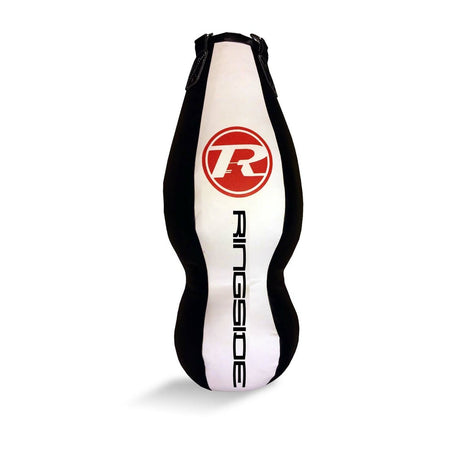 Black-White Ringside Synthetic Leather Double End Punch Bag   