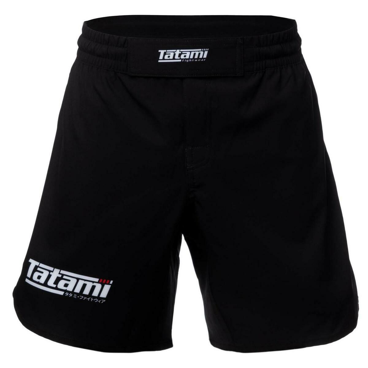 Tatami Fightwear Recharge Fight Shorts Black - Black TATFS1030
