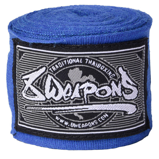 8 Weapons 5m Hand Wraps Blue P8090019