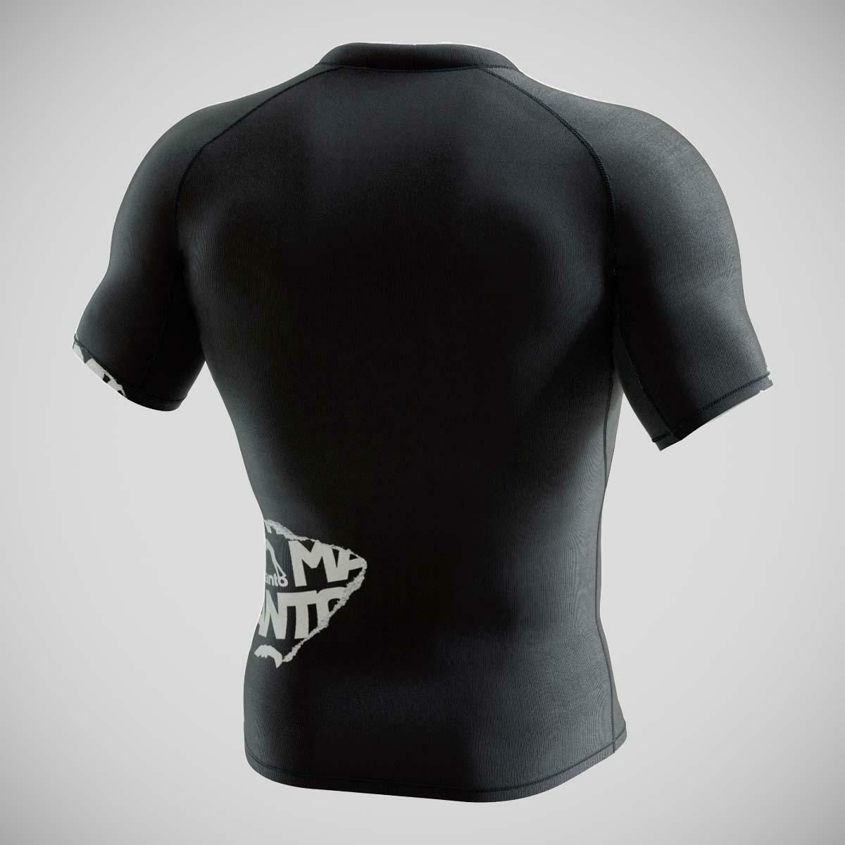 Black Manto Torn Rash Guard   