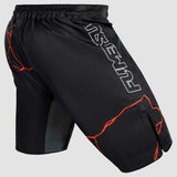 Black/Red Fumetsu Kintsugi Fight Shorts   