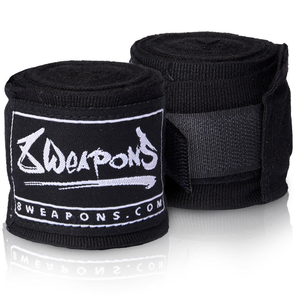 Black 8 Weapons 3.5m Hand Wraps   