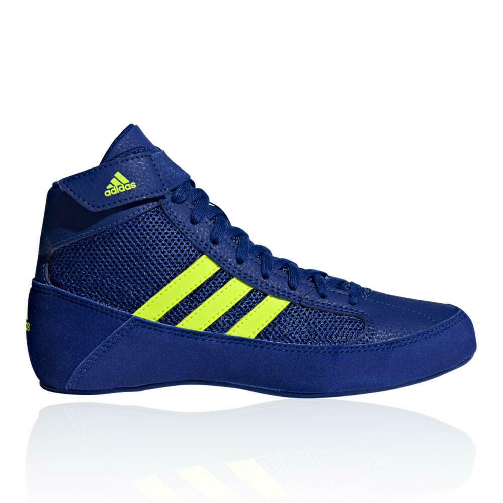 Blue Adidas Havoc K Mystery Wrestling Boots   