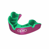 Pink/Green Opro Junior Silver Gen 4 Mouth Guard Pink/Green  