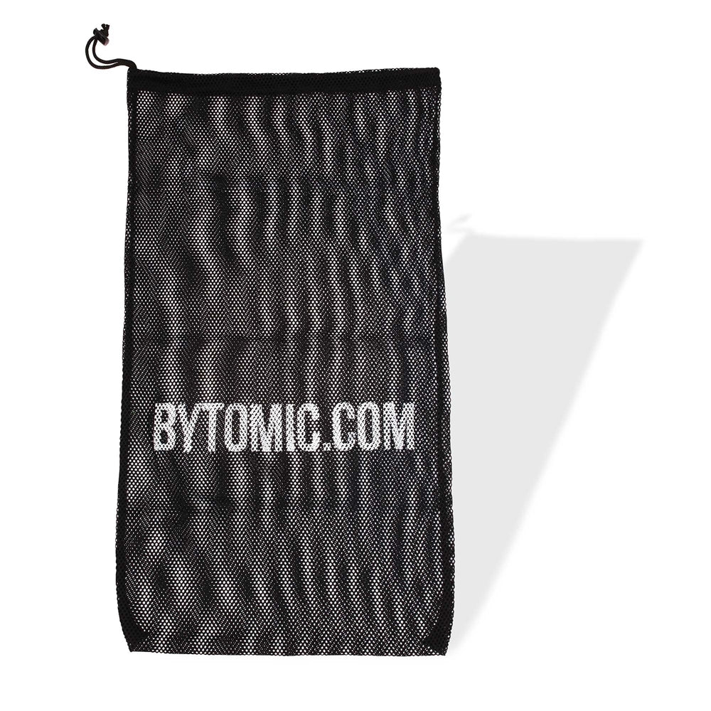 Black/Red Bytomic Drawstring Equipment Bag   