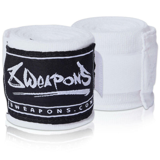 8 Weapons 3.5m Hand Wraps White P8090011