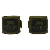 Khaki/Black Venum 2.5m Kontact Boxing Hand Wraps   