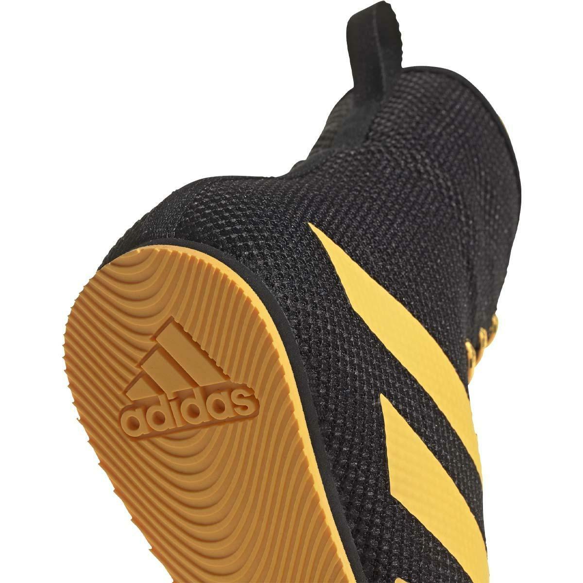 Adidas Box Hog 3 Boxing Boots Black/Gold FZ5307