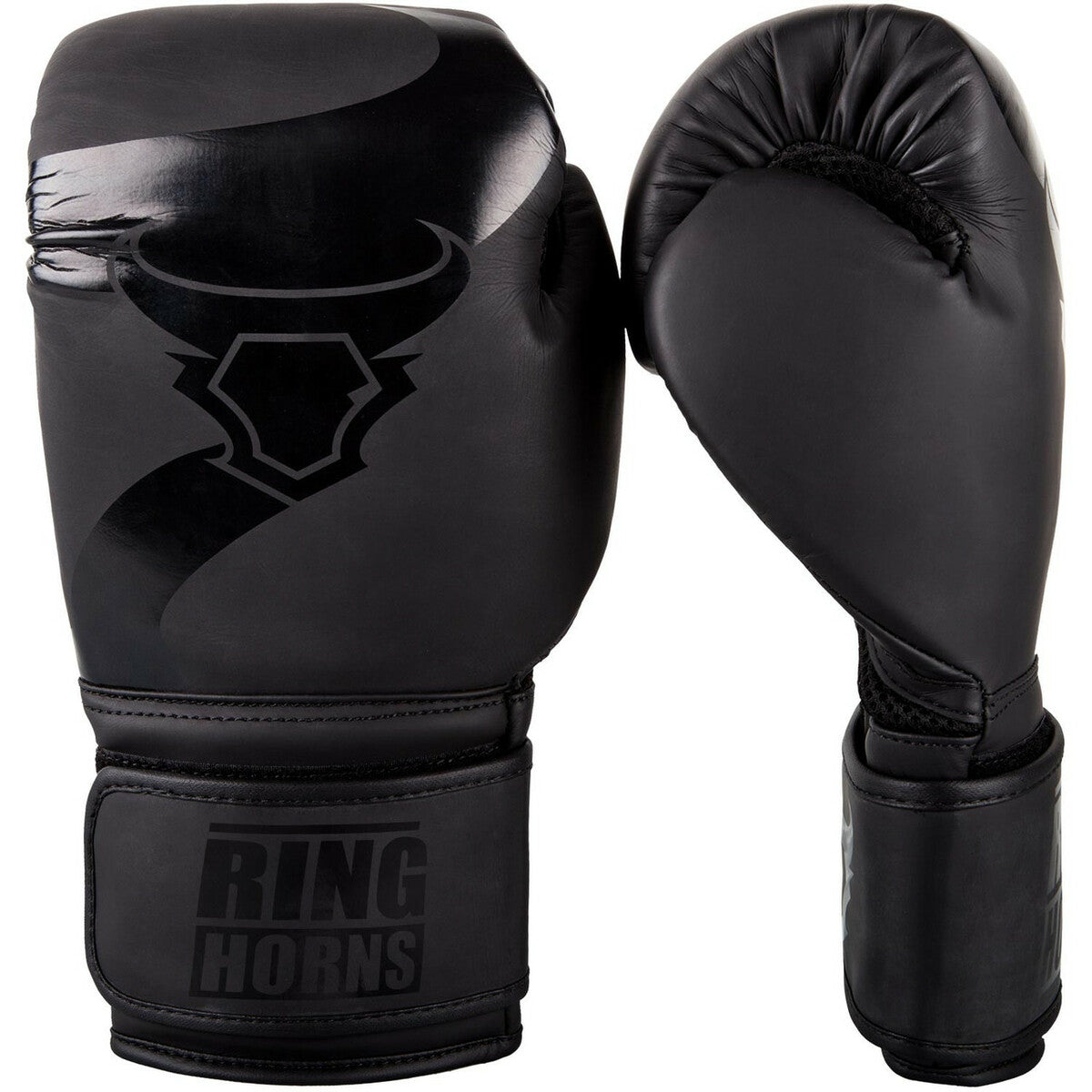 Ringhorns Charger Boxing Gloves Black/Black 14oz 