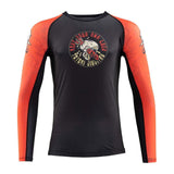 Black/Red Tatami Lucky Eco Tech Recycled Rash Guard   