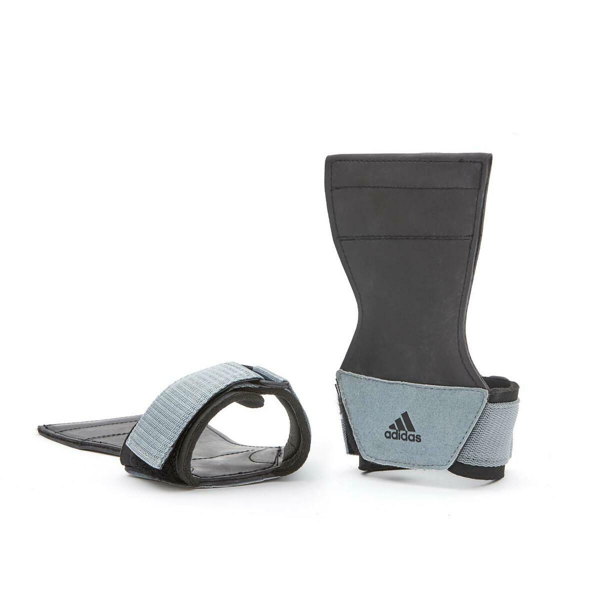 Adidas Padded Lifting Grips Grey ADAC-132