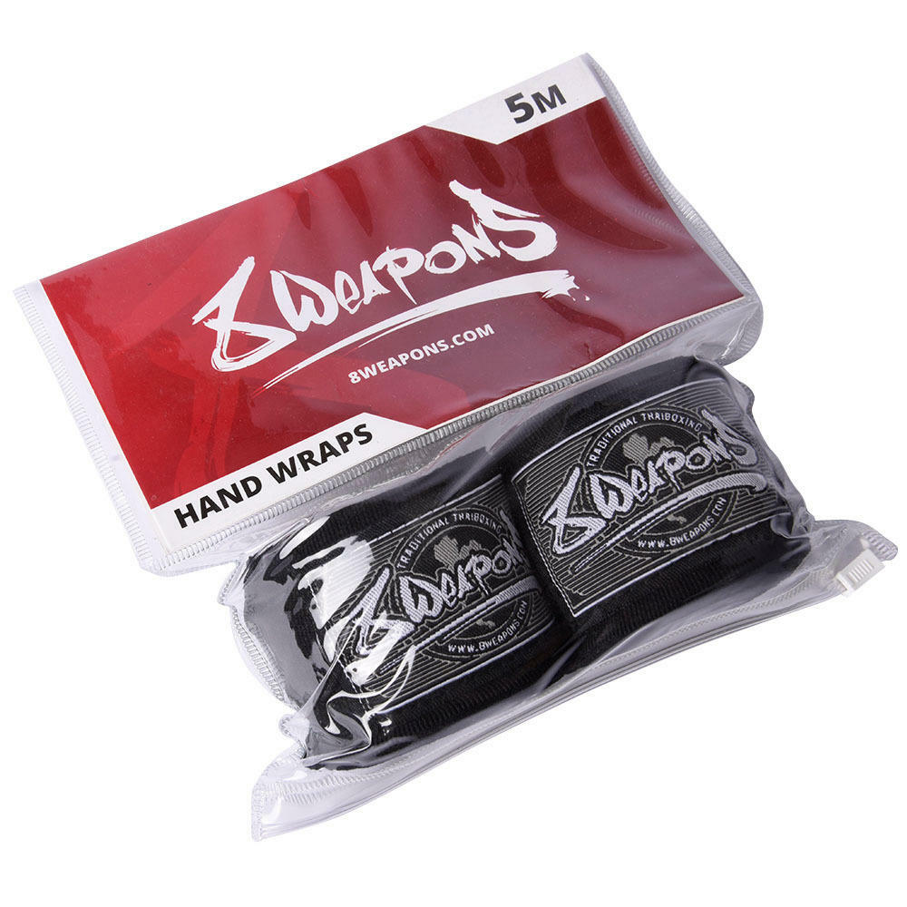 Black 8 Weapons 5m Hand Wraps   