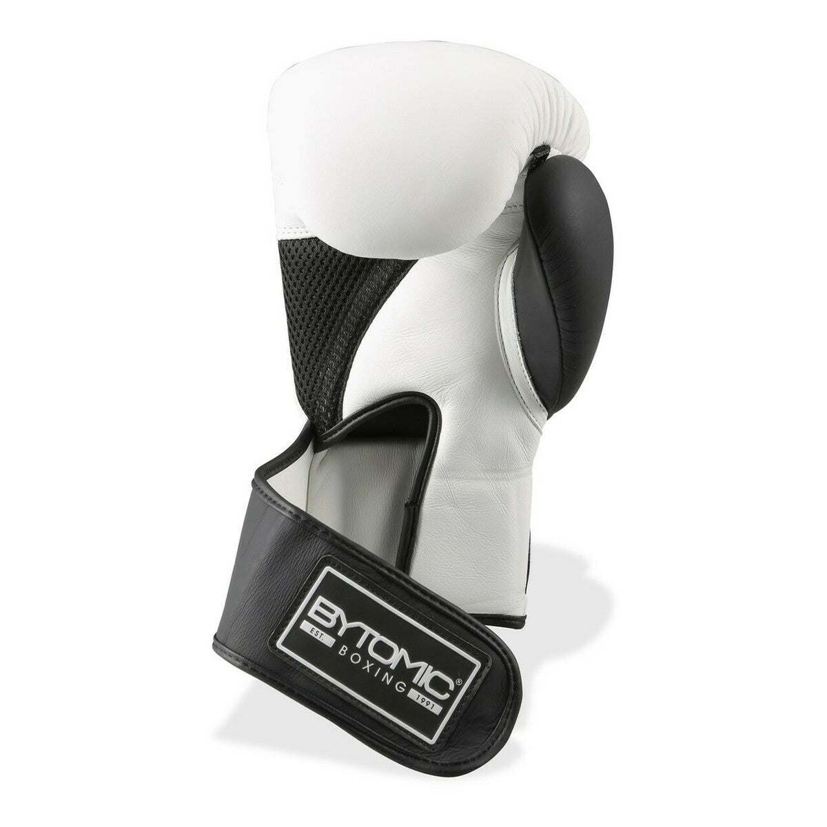 White Bytomic Legacy Leather Boxing Gloves   