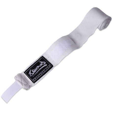 White 8 Weapons 3.5m Hand Wraps   