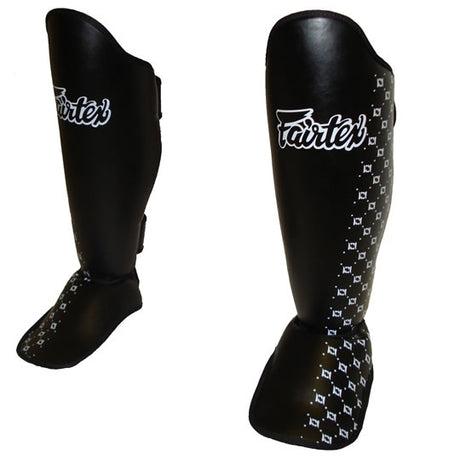 Black Fairtex SP5 Shin Guards   