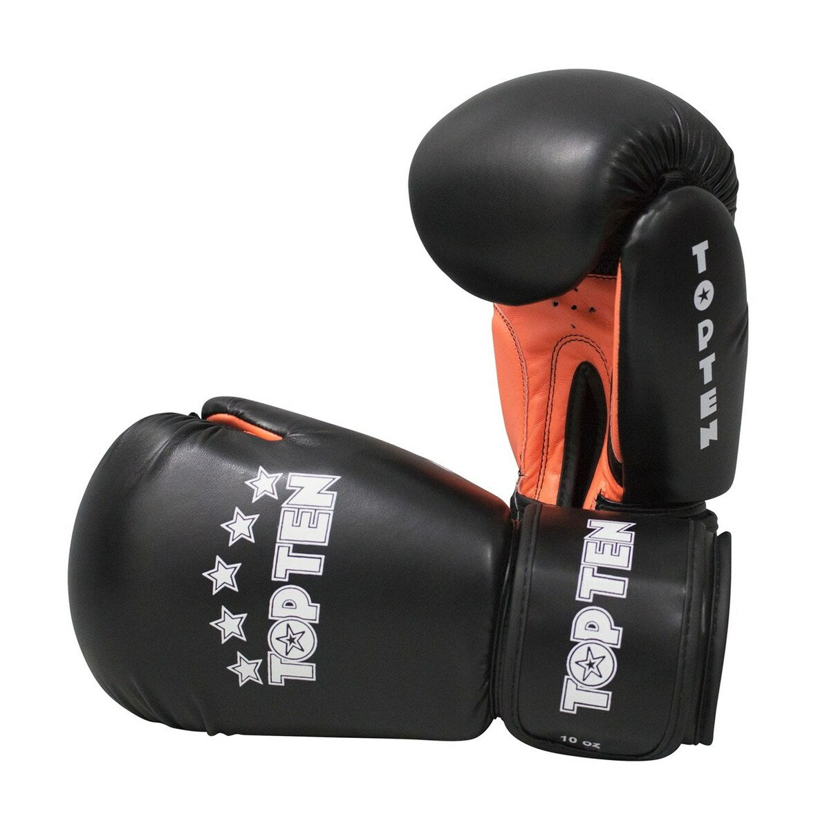 Black-Orange Top Ten R2M 2016 Boxing Gloves 10oz   