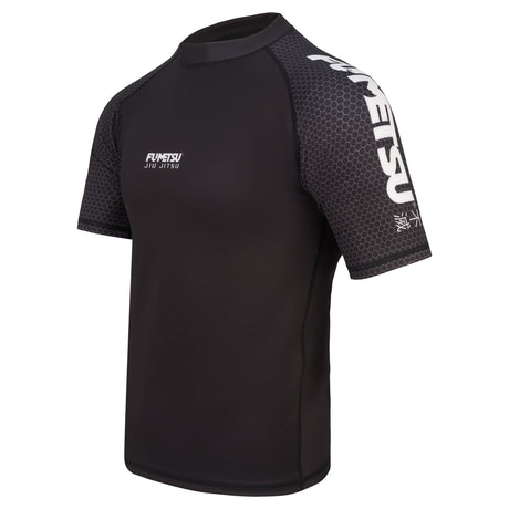 Fumetsu Competitor MK1 Short Sleeve Rash Guard Black XL 