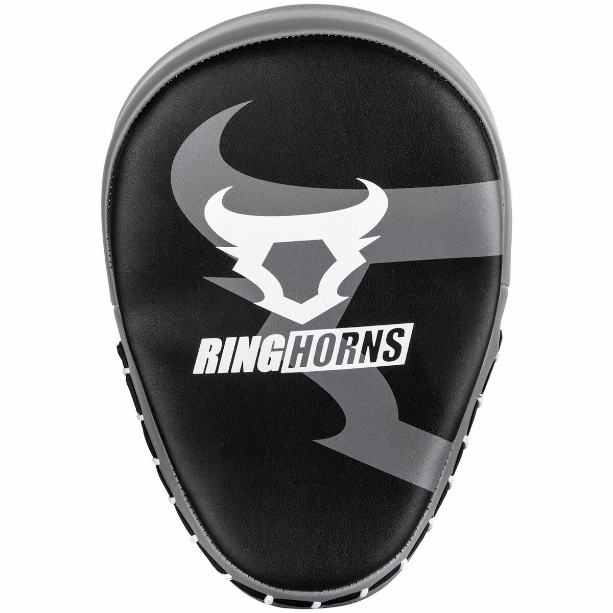 Black-White Ringhorns Charger Focus Mitts   