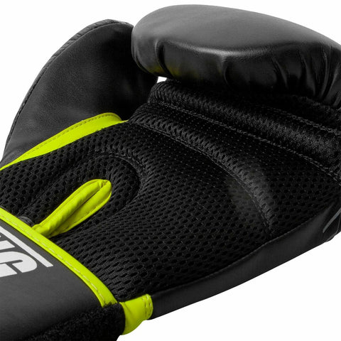 Black/Neo Yellow Ringhorns Charger MX Boxing Gloves