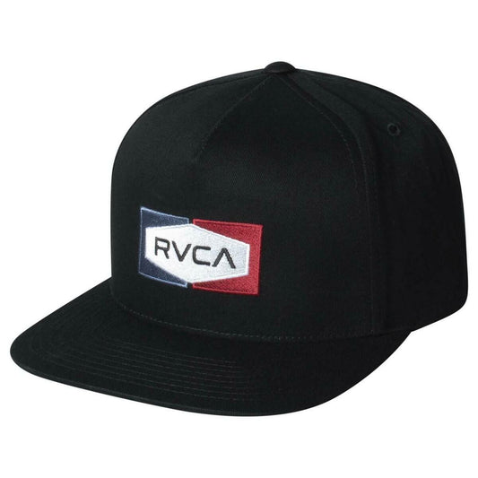 RVCA Elm Snapback Cap Black PZ5CPRD-RVF1-19