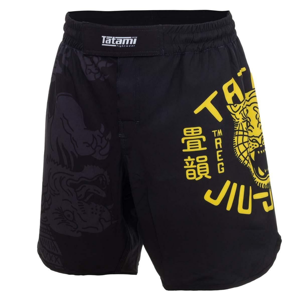 Tatami Takedown Tiger Grappling Shorts TATGS29BK