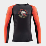 Black/Red Tatami Lucky Eco Tech Recycled Rash Guard   