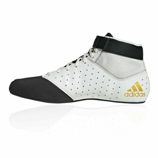 Adidas Mat Hog 2.0 Wrestling Boots - Black/Gold FU8167
