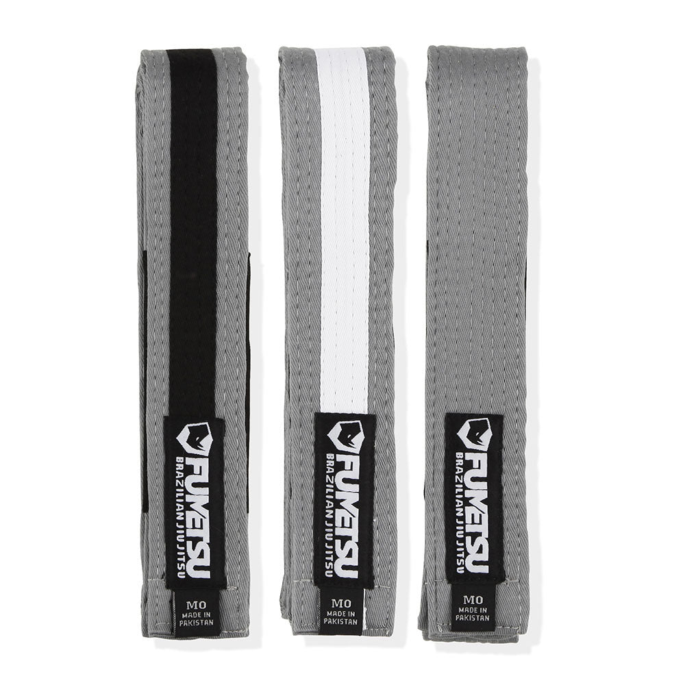 Grey Fumetsu Kids BJJ Belt   