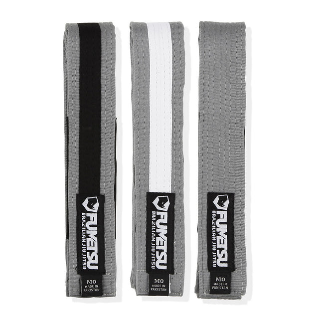 Grey Fumetsu Kids BJJ Belt   