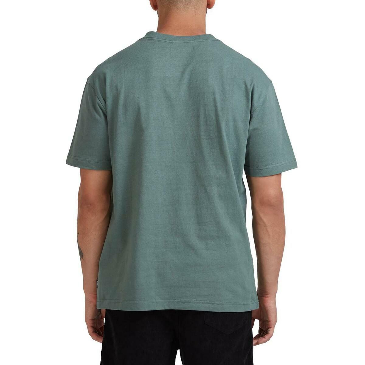 RVCA Teamster T-Shirt Green Z1SSSD-RVF1-4173