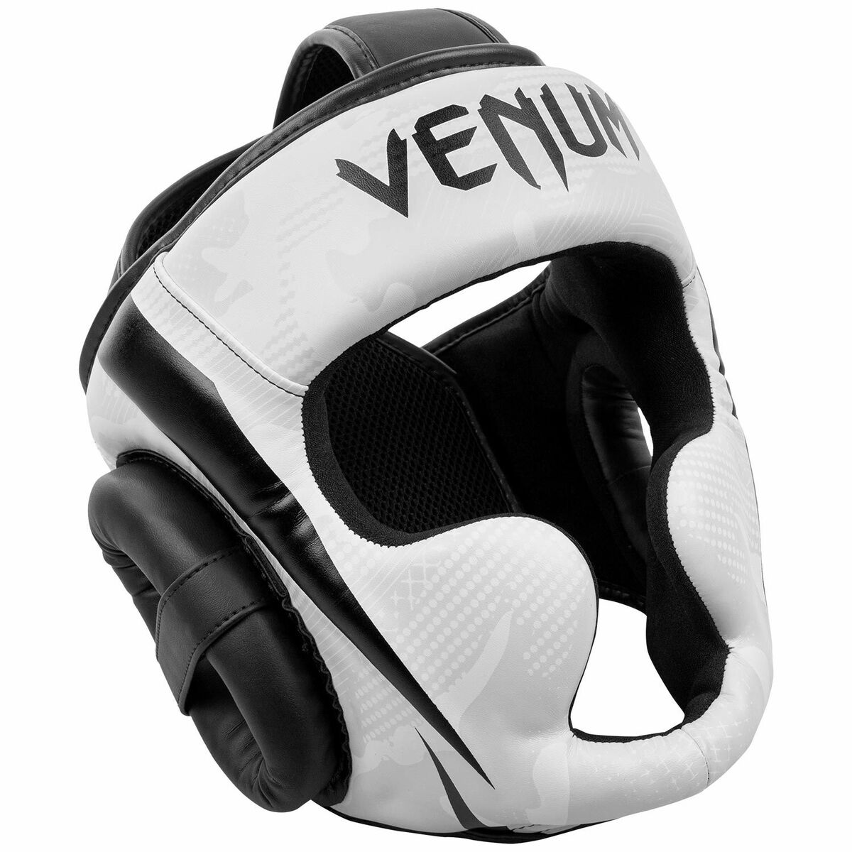 White/Camo Venum Elite Head Guard   