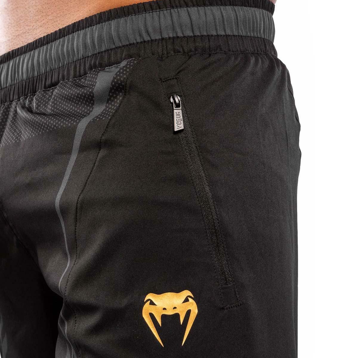 Black-Gold Venum Athletics Training Shorts   