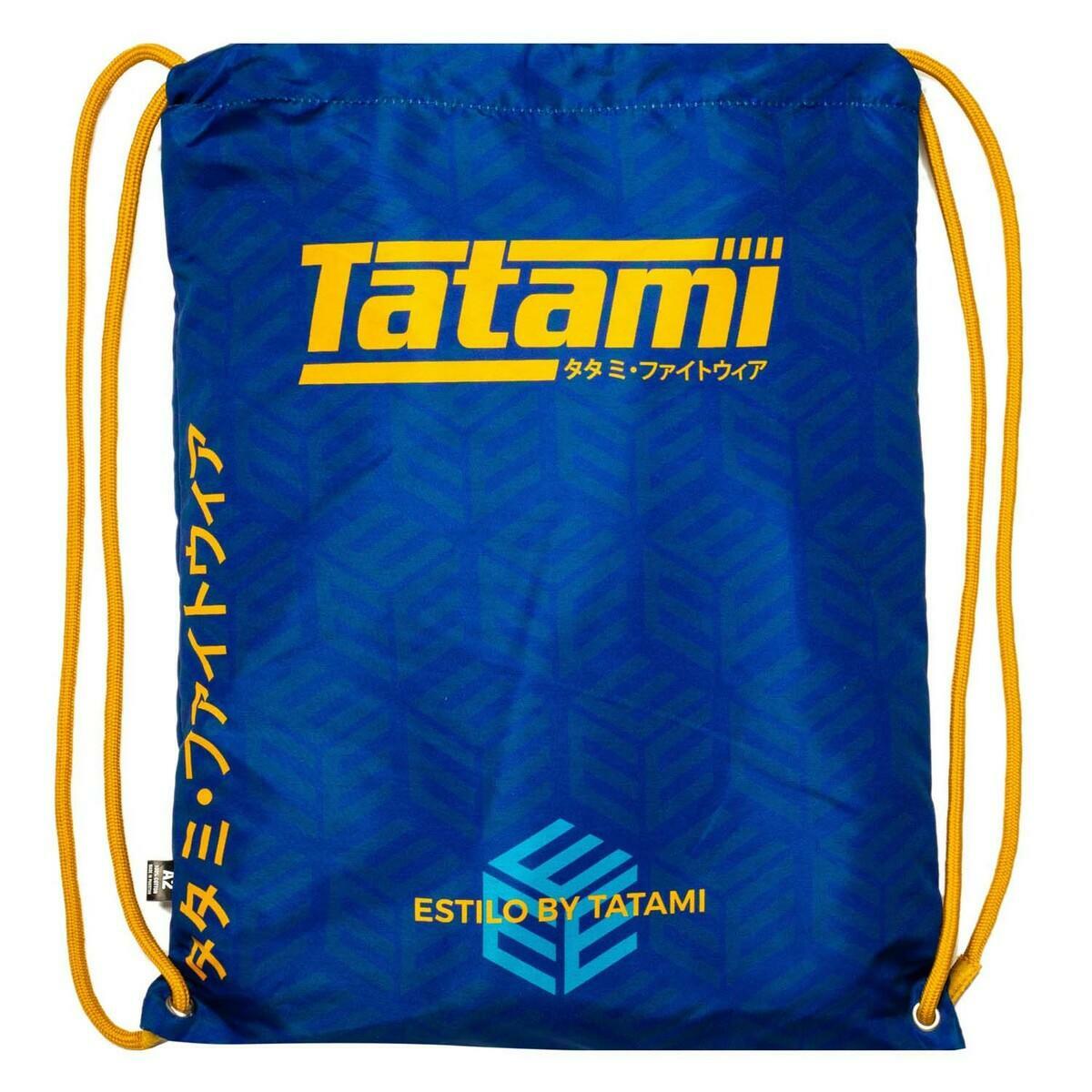 Gold on Navy Tatami Fightwear Estilo Black Label Mens BJJ Gi   