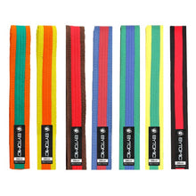 Bytomic Coloured Stripe Martial Arts Belt 10 Pack