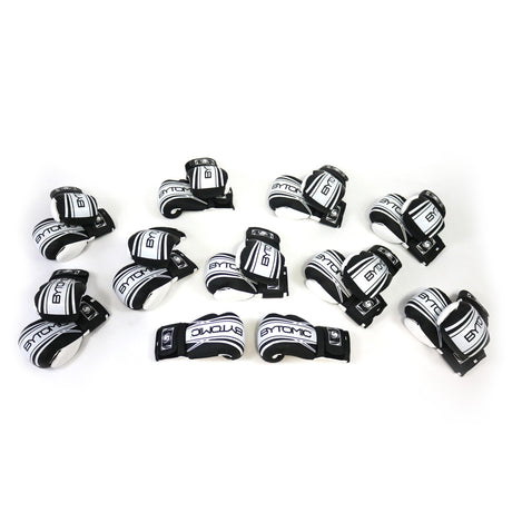 Black/White Bytomic Axis V2 Boxing Glove 10 Pack   