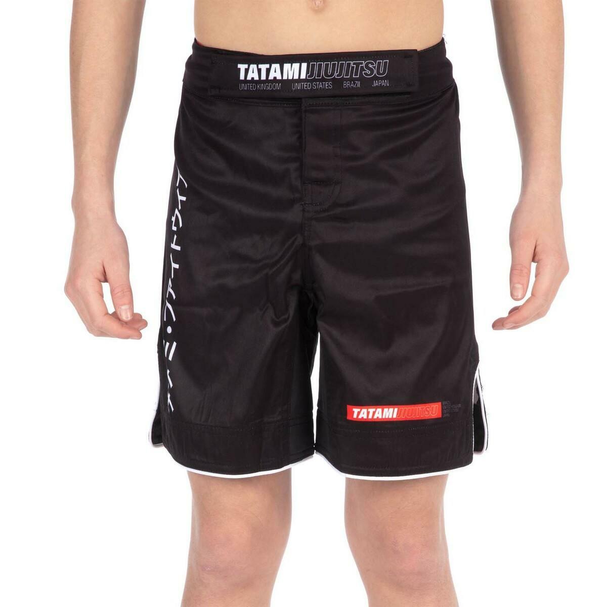Tatami Kids Global Grappling Shorts Black TATGS23BK